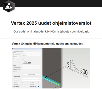 Vertex uutiskirje helmikuu 2025