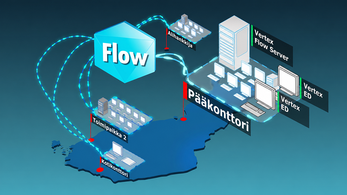 Vertex Flow tuotetiedonhallinta