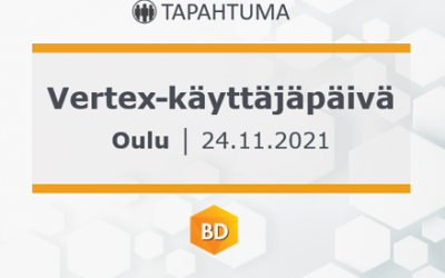 Vertex-käyttäjäpäivä Oulu 2021