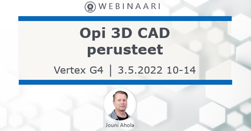 Vertex 3d cad mekaniikkasuunnittelu