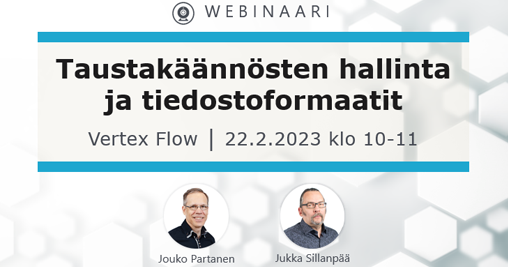 Vertex Flow webinaari