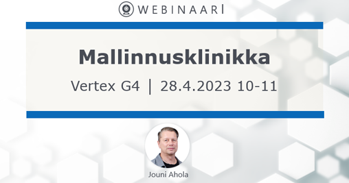 Vertex G4 mekaniikkasuunnittelu 3d cad