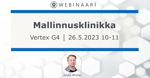 Vertex G4 mekaniikkasuunnittelu 3d cad