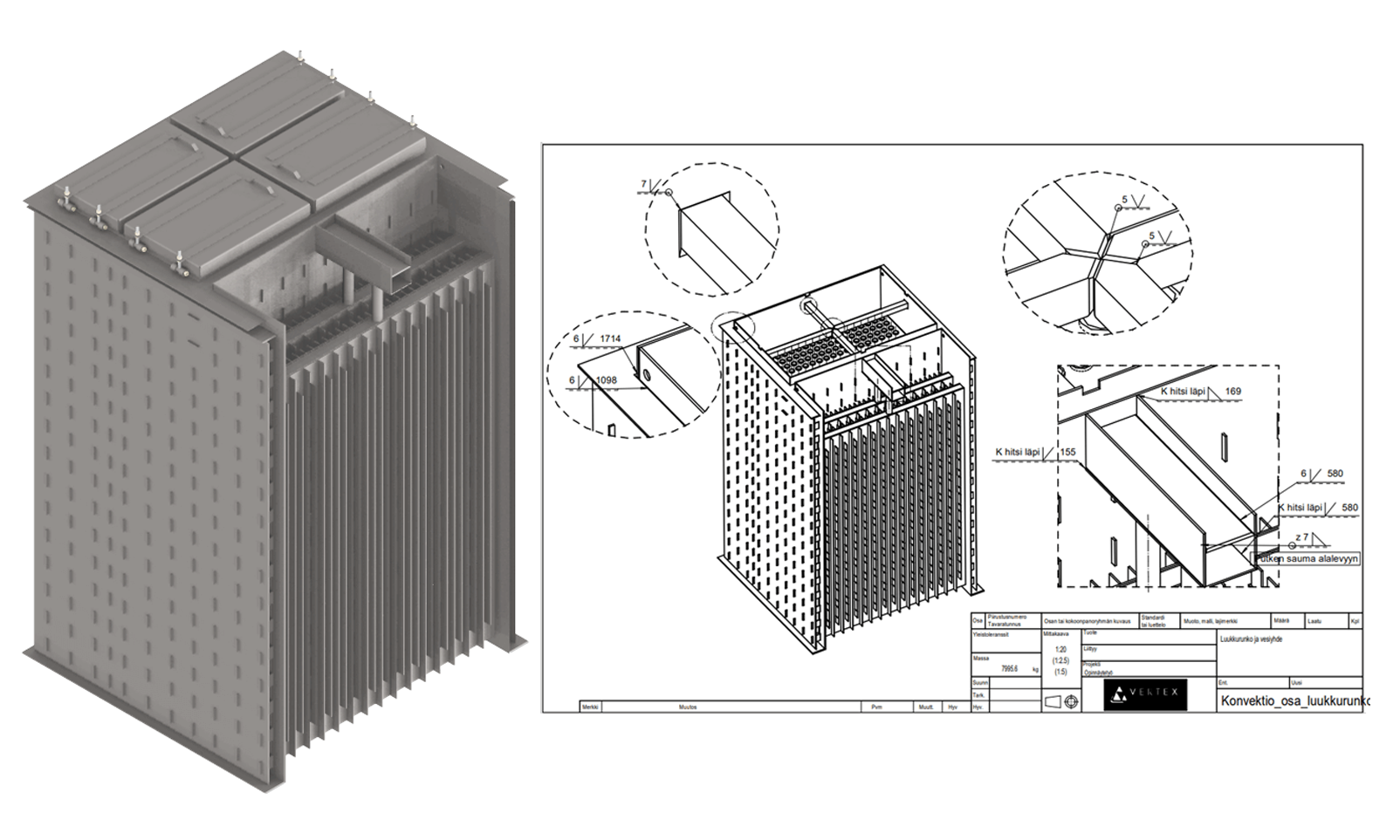 Vertex 3D CAD suunnitteluohjelmisto