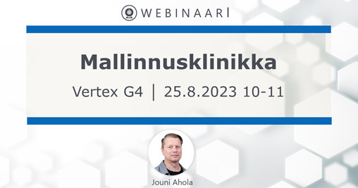 Vertex G4 mekaniikkasuunnittelu 3d cad