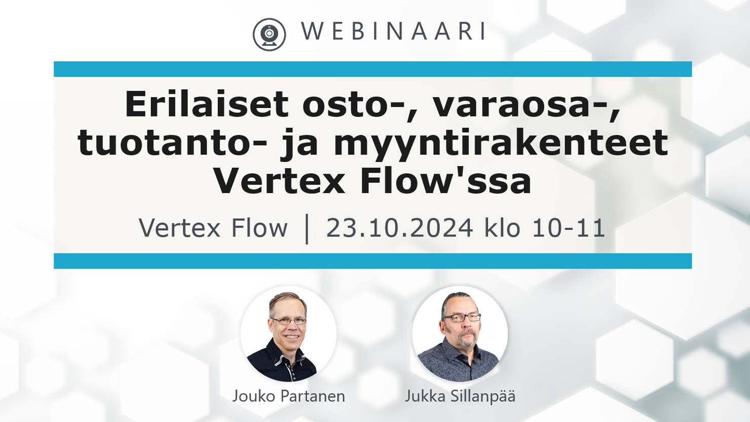 Vertex Flow tuotetiedonhallinta webinaari