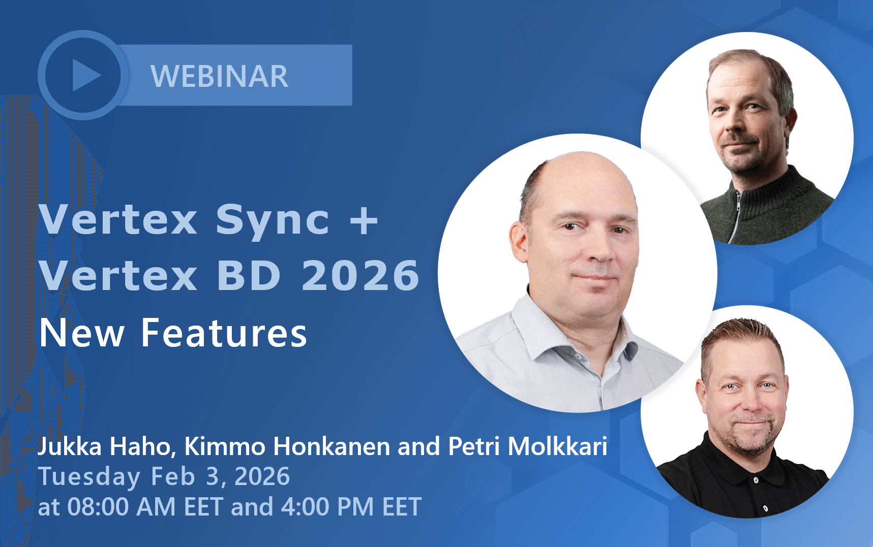 Vertex Sync +Vertex BD New Features