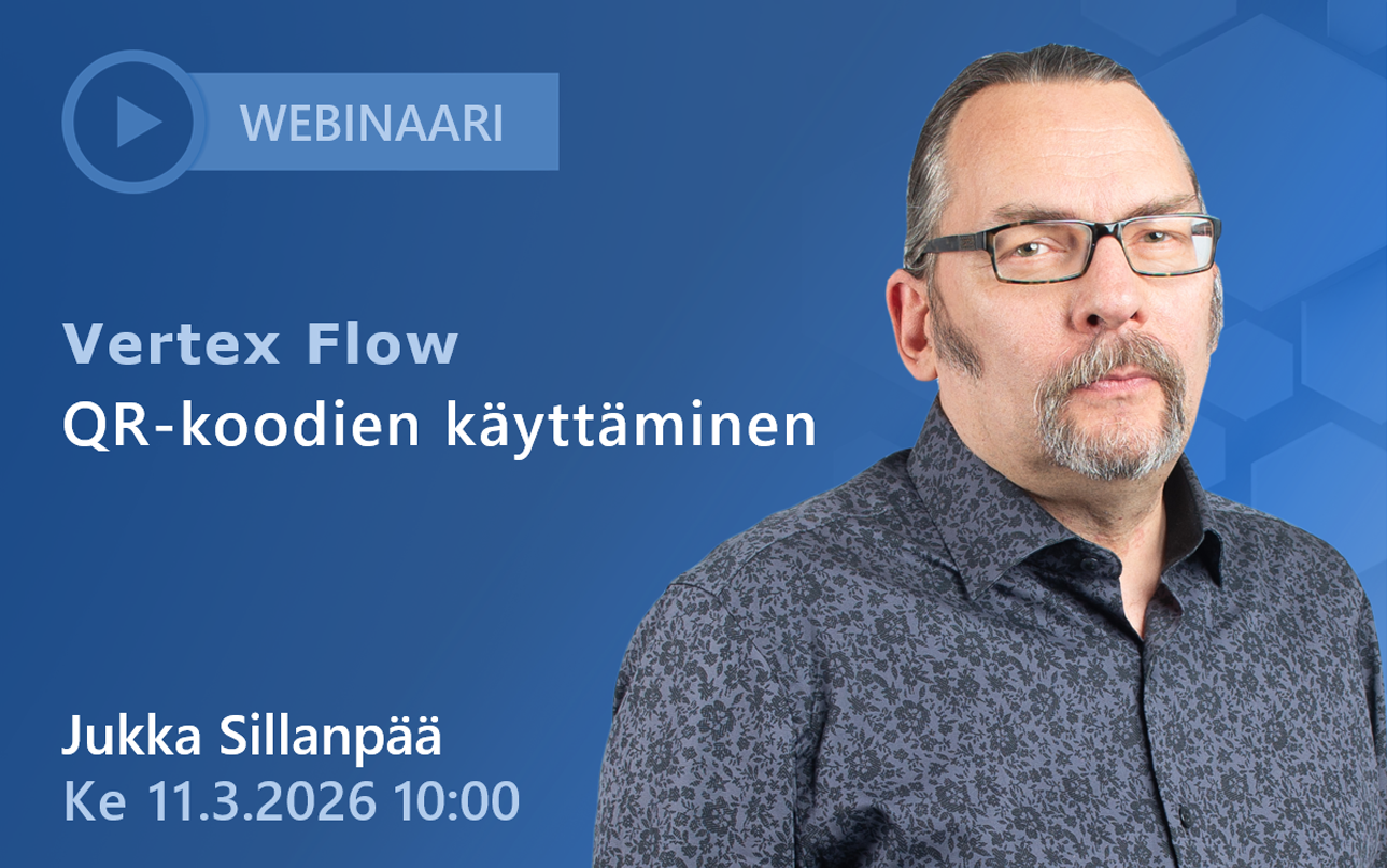 Vertex Flow tuotetiedonhallinta webinaari