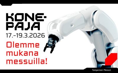 Olemme mukana Konepaja-messuilla!