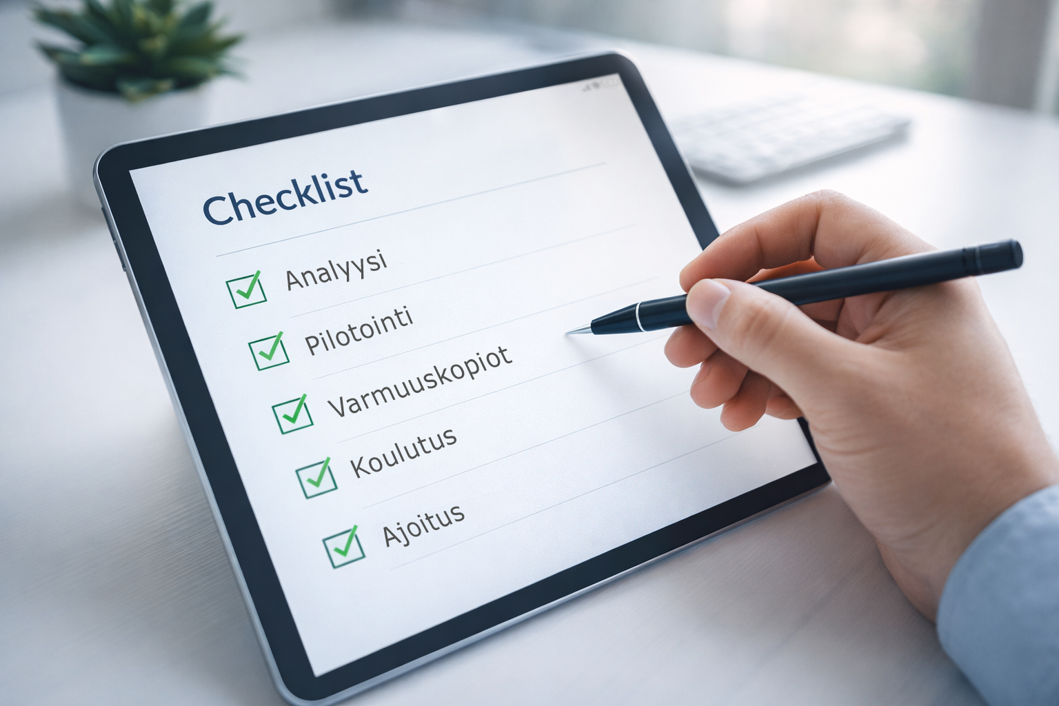 Vertex Ajassa-artikkeli tekoälyn hyödyntämisestä