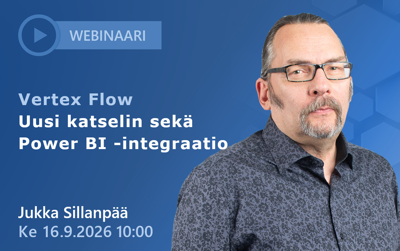 Uusi katselin sekä Power BI integraatio Vertex G4 mekaniikkasuunnittelun webinaari