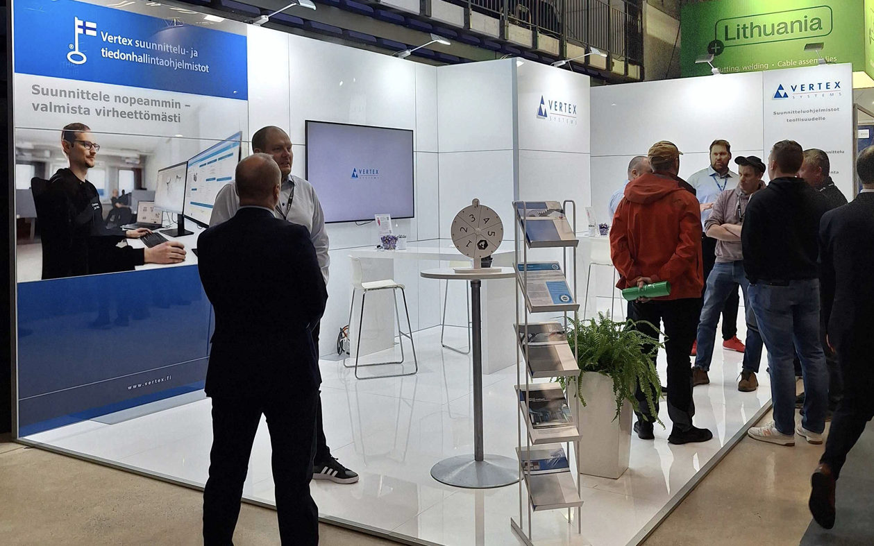 Vertex Systems on mukana Alihankinta 2026 messuilla