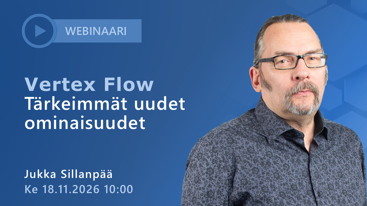 Vertex G4 mekaniikkasuunnittelun webinaari