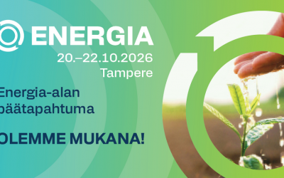 Tule tapaamaan meitä Energia 2026 -messuilla!