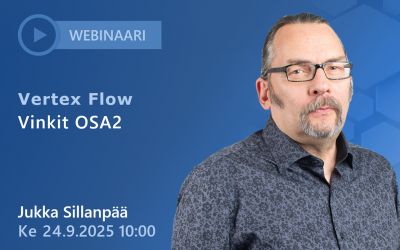 Webinaari: Vertex Flow vinkit OSA2 24.9.2025