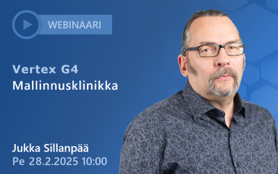 Webinaari: Vertex G4 Mallinnusklinikka 28.2.2025