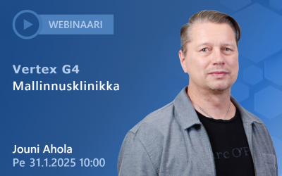 Webinaari: Vertex G4 Mallinnusklinikka 31.1.2025