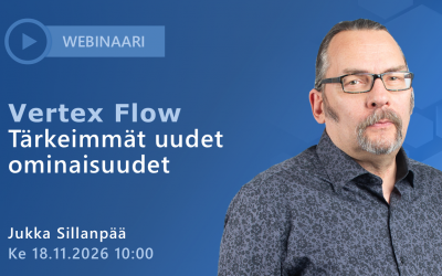 Webinaari: Vertex Flow | Tärkeimmät uudet ominaisuudet