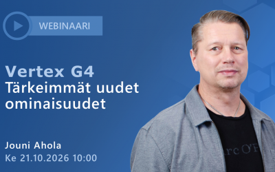 Webinaari: Vertex G4 | Tärkeimmät uudet ominaisuudet